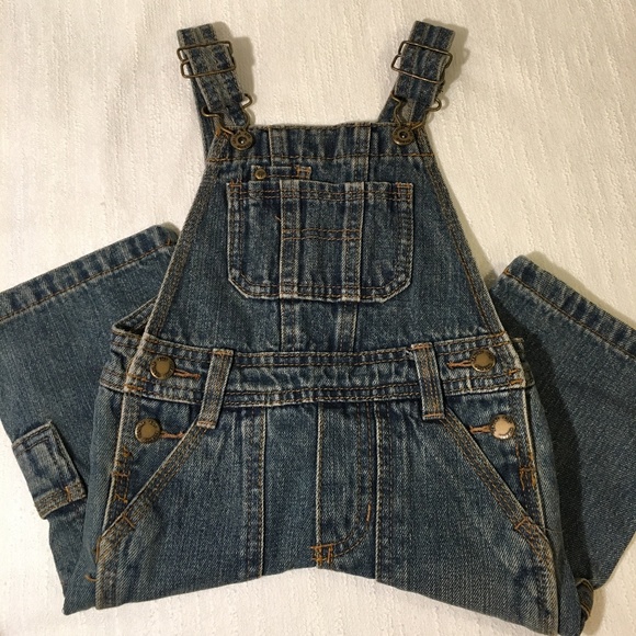 OshKosh B'gosh Other - Genuine Kids from Osh Kosh Denim Overalls Size 12M
